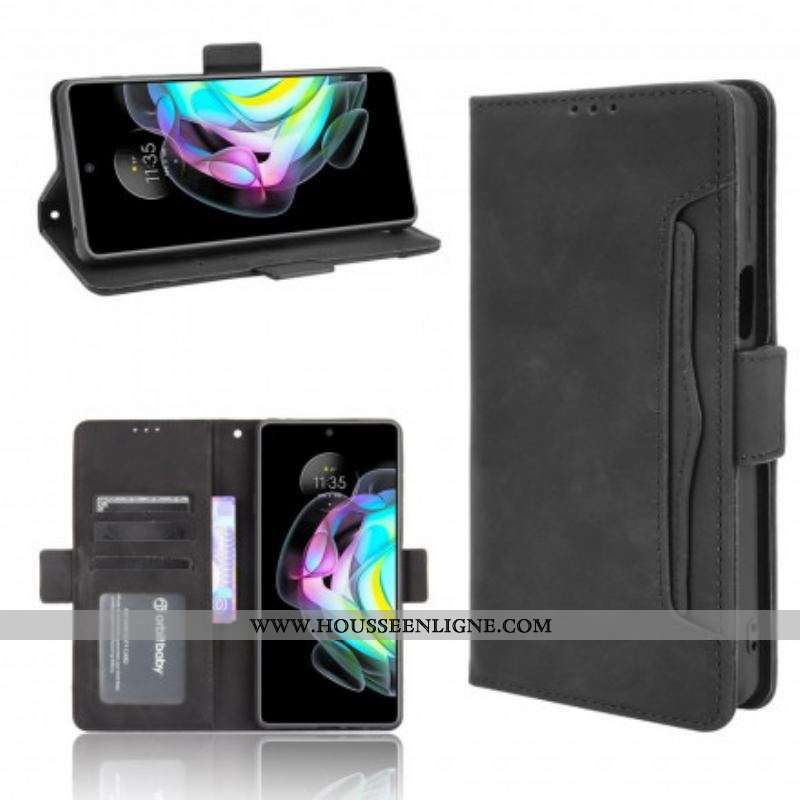 Housse Motorola Edge 20 Classe Première Multi-Cartes