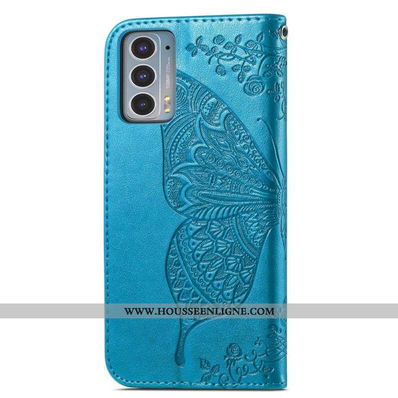 Housse Motorola Edge 20 Demi Papillons