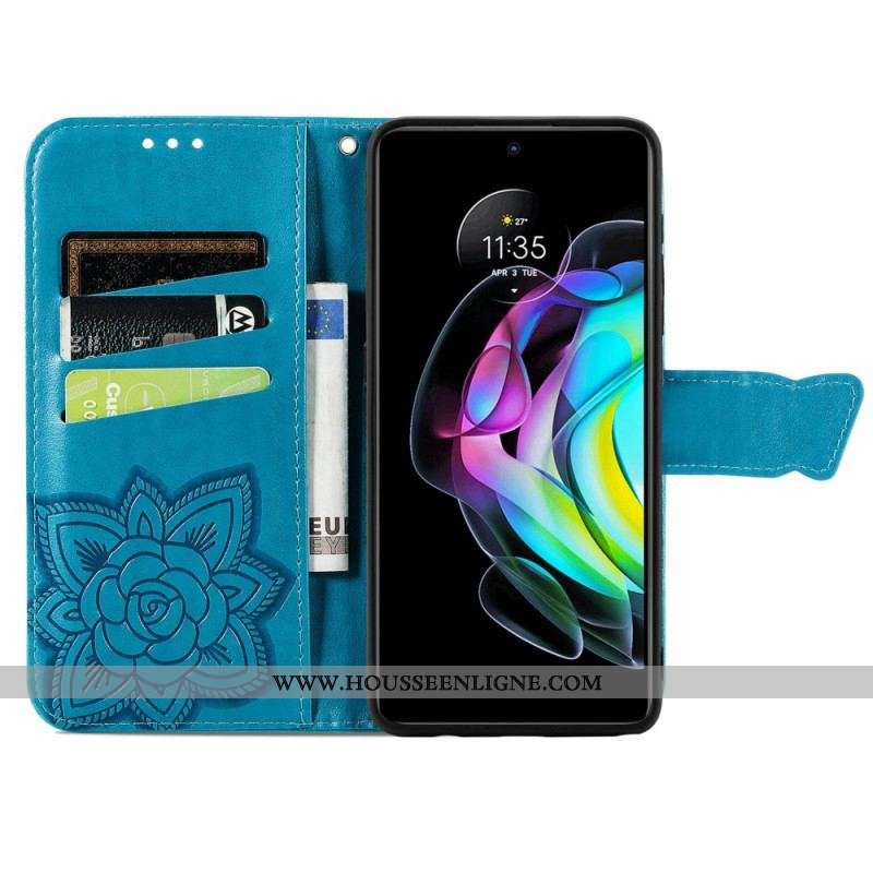 Housse Motorola Edge 20 Demi Papillons