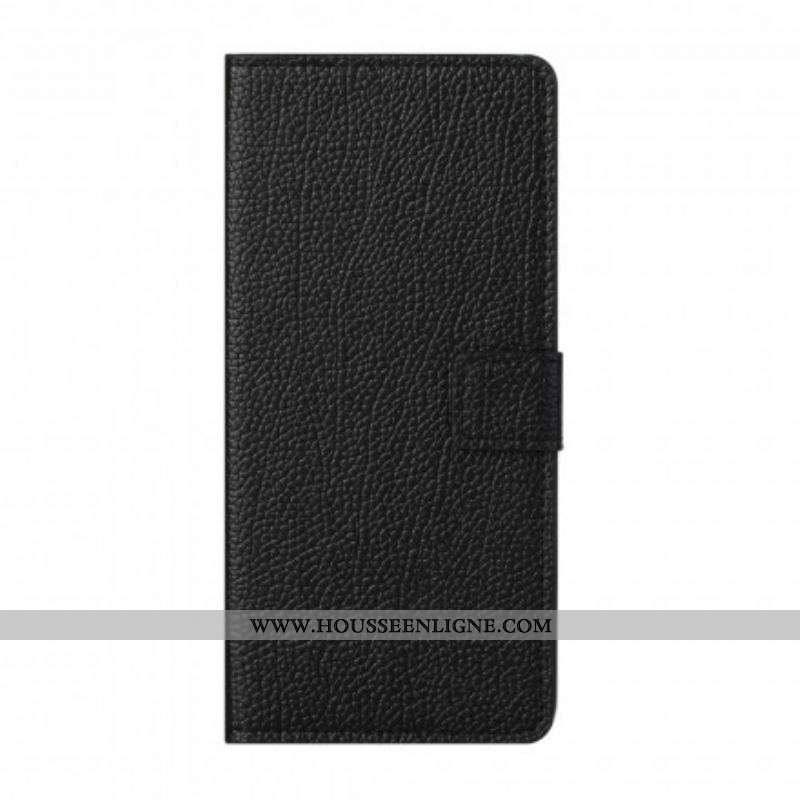 Housse Motorola Edge 20 Effet Cuir Grain Litchi