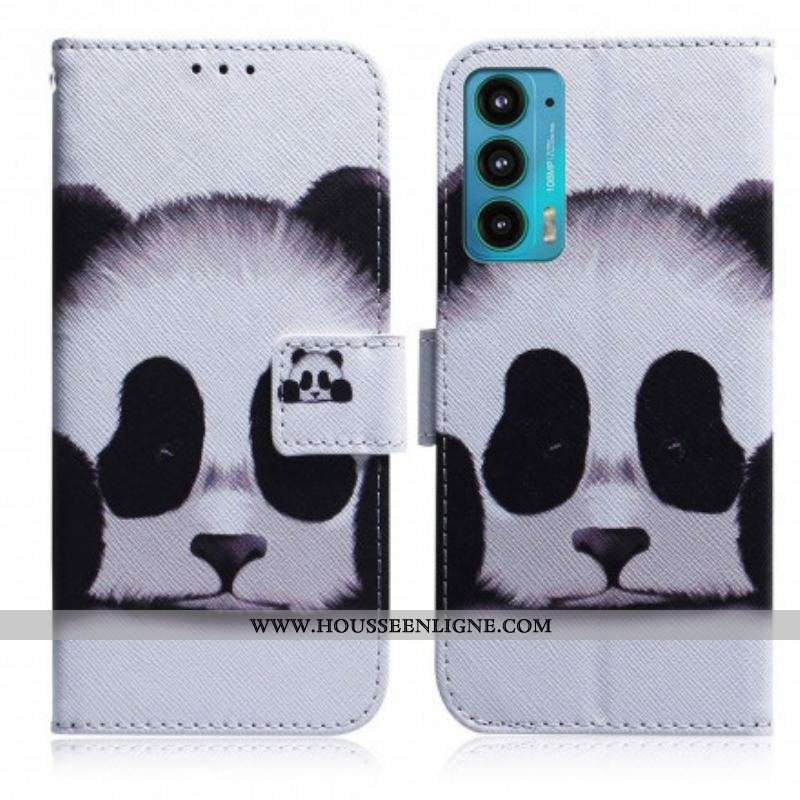 Housse Motorola Edge 20 Face de Panda
