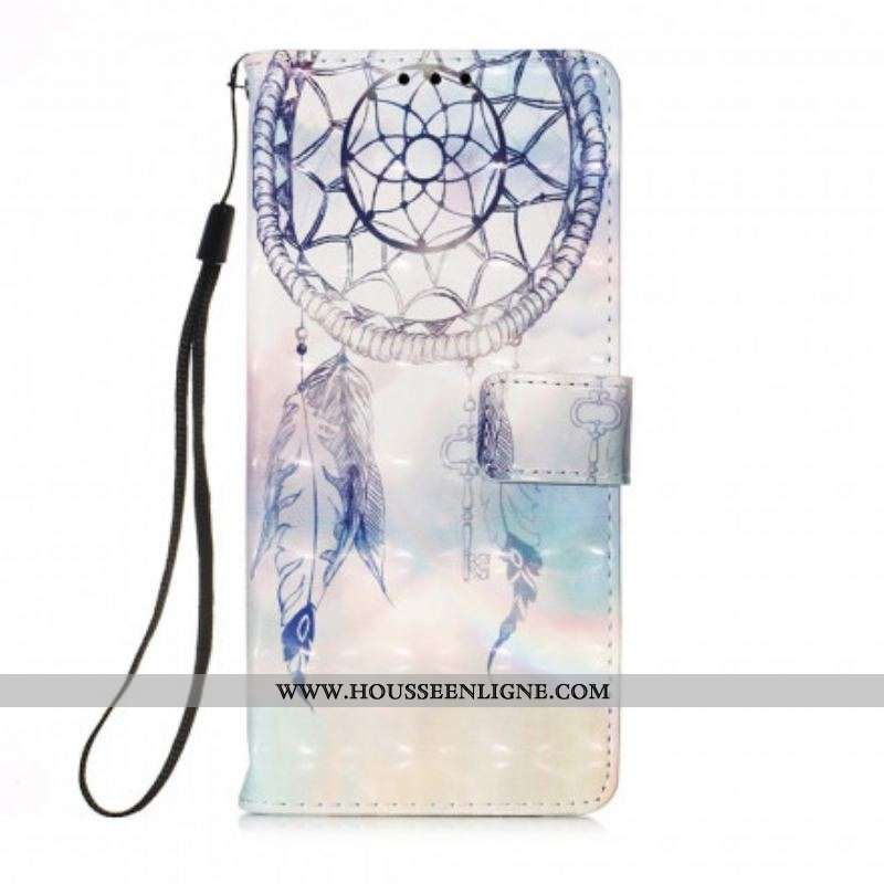 Housse Motorola Edge 20 Lite Attrape Rêves Aquarelle