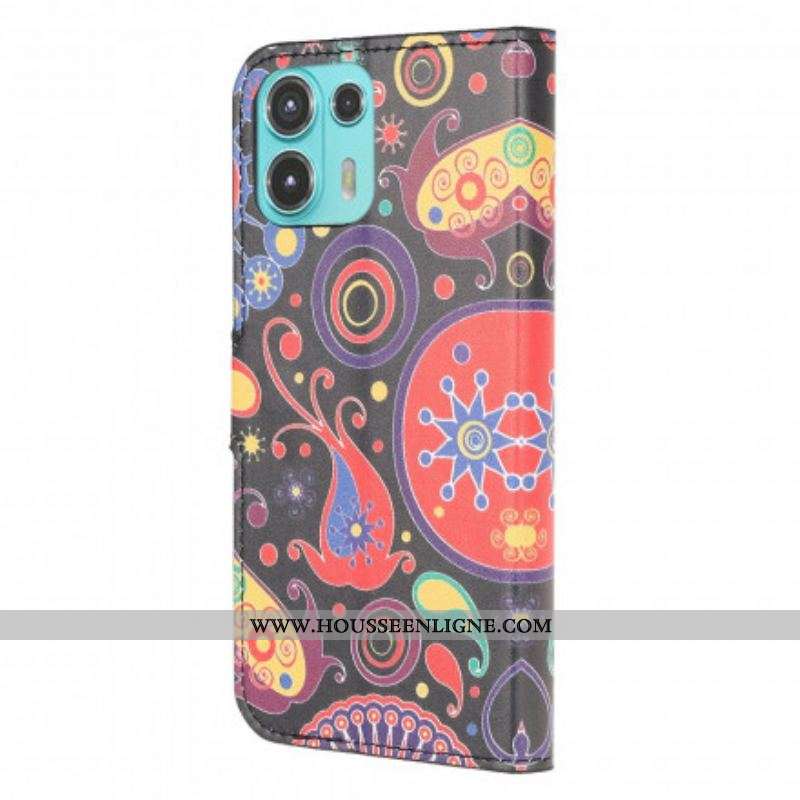 Housse Motorola Edge 20 Lite Design Galaxie