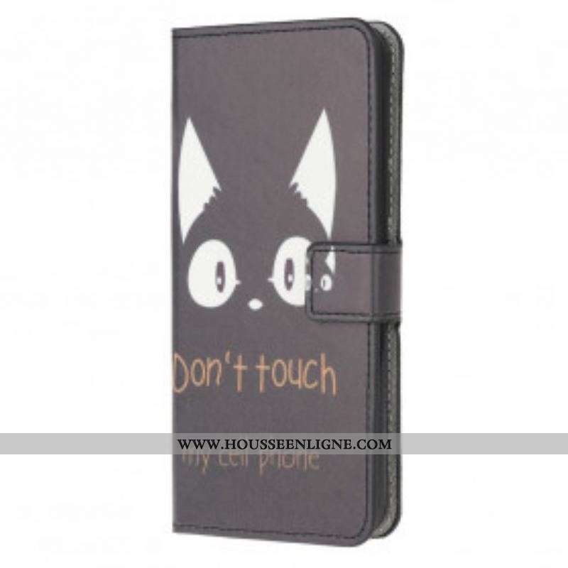 Housse Motorola Edge 20 Lite Don't Touch My Cell Phone