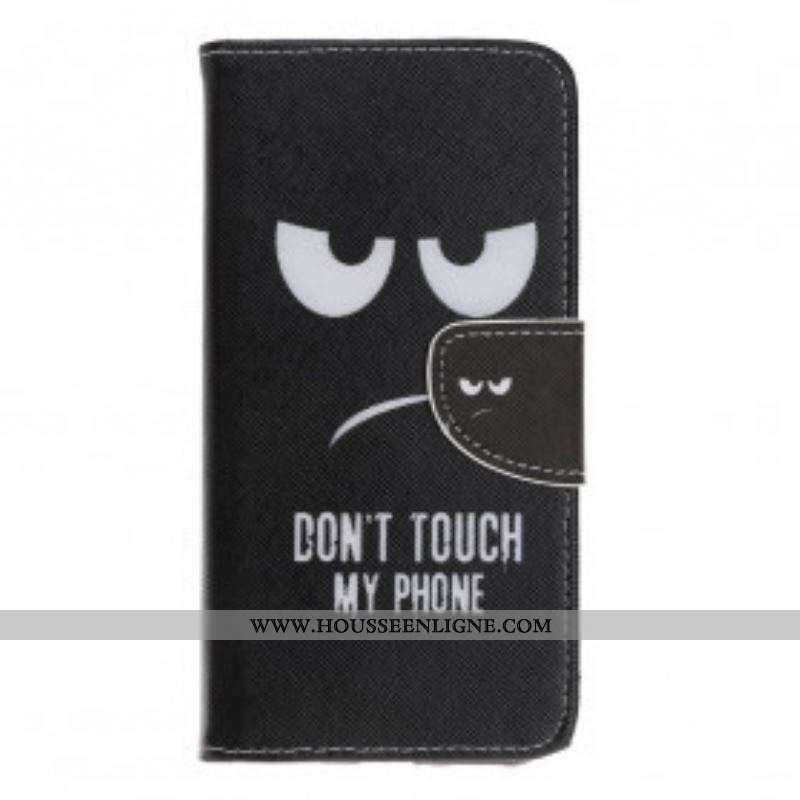 Housse Motorola Edge 20 Lite Don't Touch My Phone