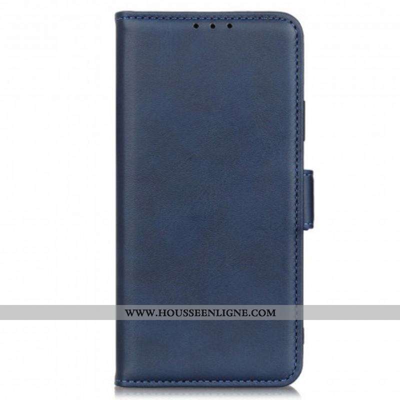 Housse Motorola Edge 20 Lite Double Fermoir