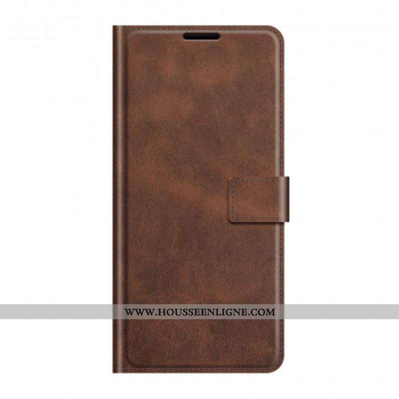 Housse Motorola Edge 20 Lite Effet Cuir Slim Extrême