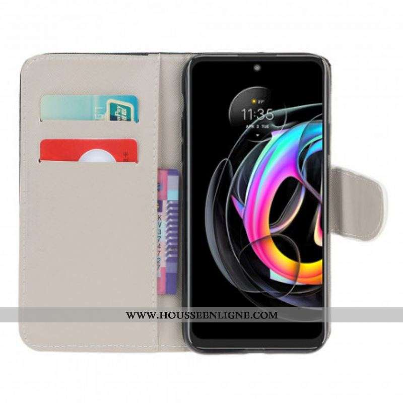 Housse Motorola Edge 20 Lite Keep Calm and Sparkle