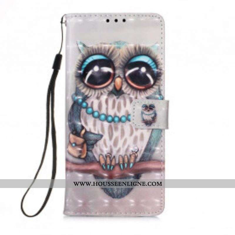 Housse Motorola Edge 20 Lite Miss Hibou
