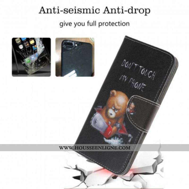 Housse Motorola Edge 20 Lite Ours Dangereux