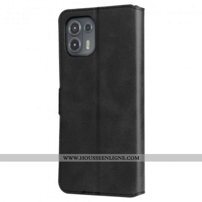 Housse Motorola Edge 20 Lite Simili Cuir New Colors