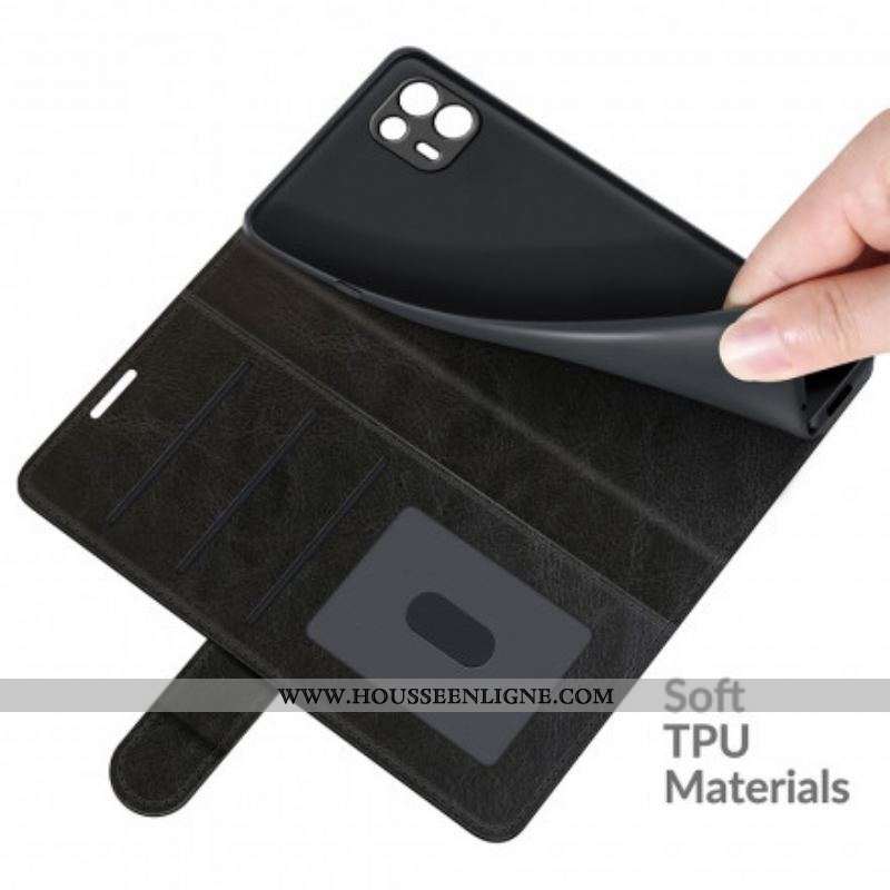 Housse Motorola Edge 20 Lite Simili Cuir Ultra