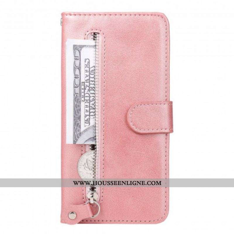 Housse Motorola Edge 20 Lite Vintage Porte-Monnaie