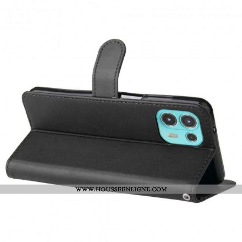Housse Motorola Edge 20 Lite Vintage Porte-Monnaie