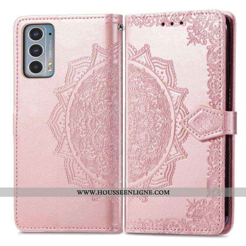 Housse Motorola Edge 20 Mandala Moyen Age