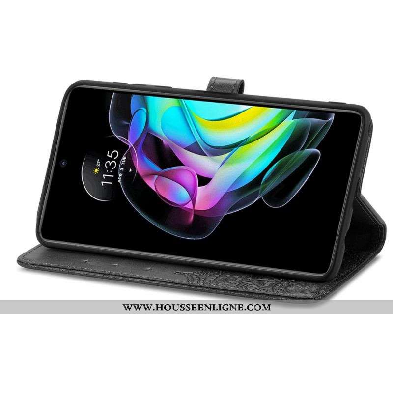 Housse Motorola Edge 20 Mandala Moyen Age