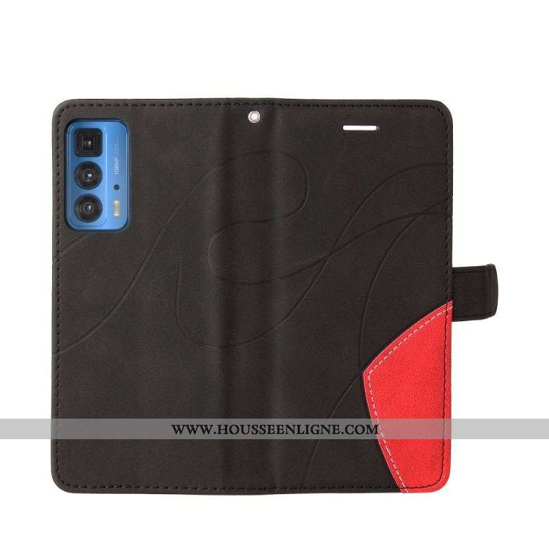 Housse Motorola Edge 20 Pro Bicolore