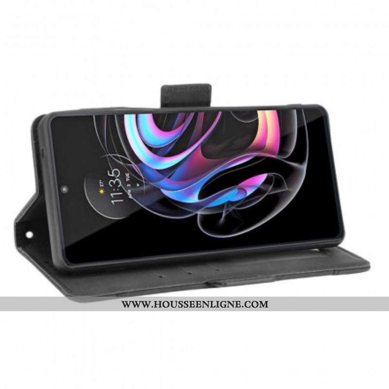 Housse Motorola Edge 20 Pro Classe Première Multi-Cartes