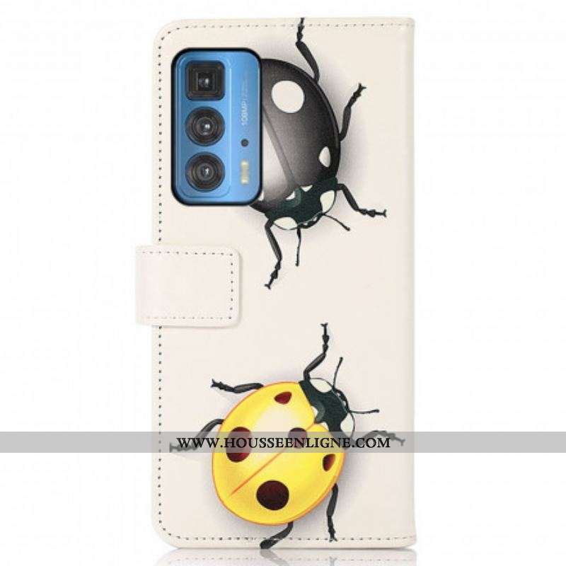 Housse Motorola Edge 20 Pro Coccinelles