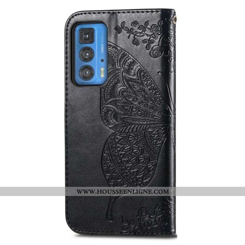 Housse Motorola Edge 20 Pro Demi Papillons