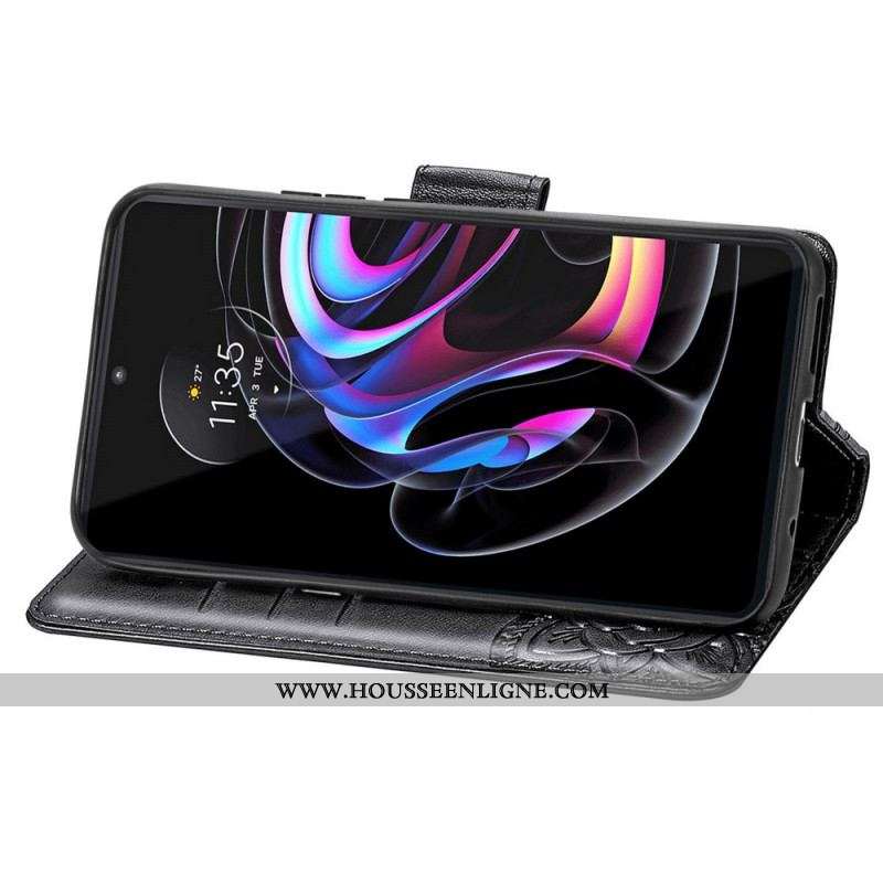 Housse Motorola Edge 20 Pro Demi Papillons
