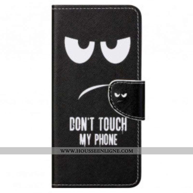 Housse Motorola Edge 20 Pro Don't Touch My Phone