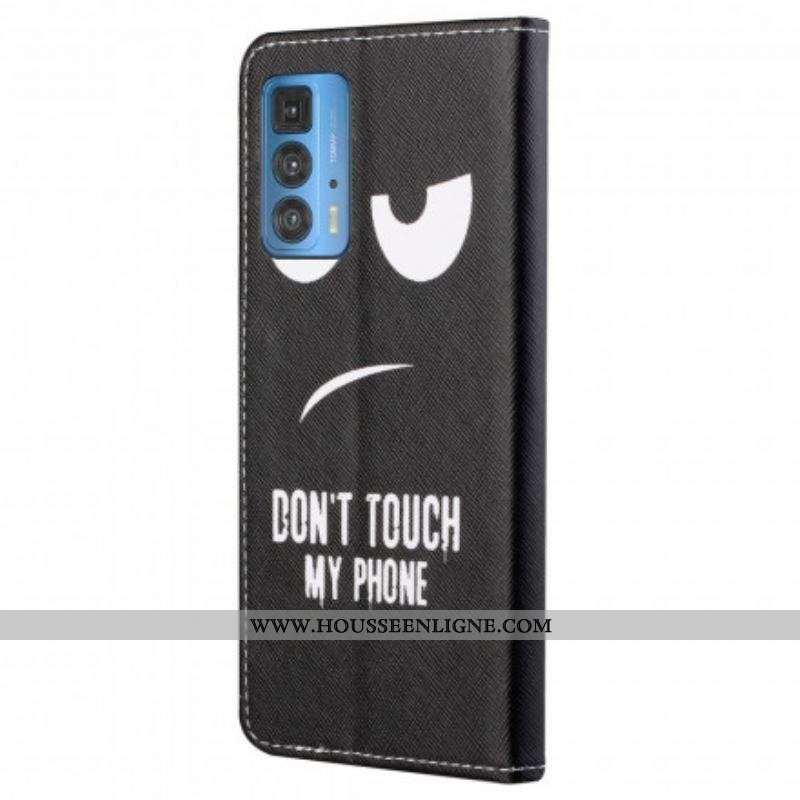 Housse Motorola Edge 20 Pro Don't Touch My Phone
