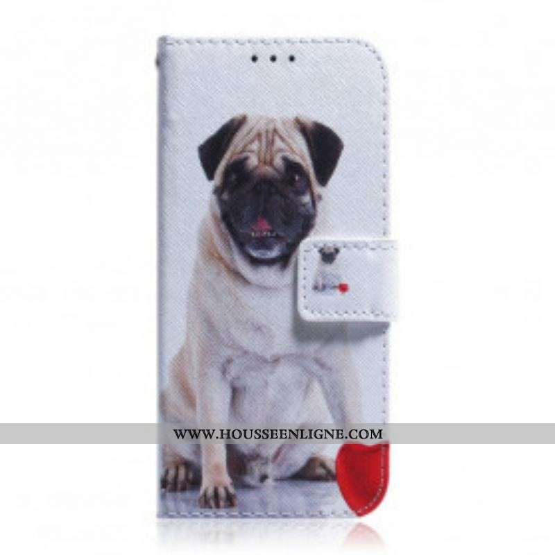Housse Motorola Edge 20 Pro Pug Dog