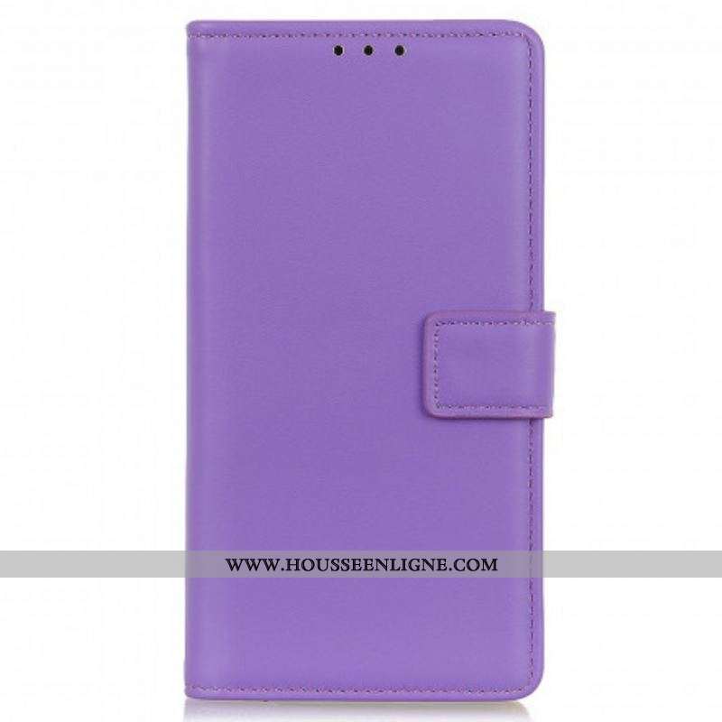 Housse Motorola Edge 20 Pro Simili Cuir Simple