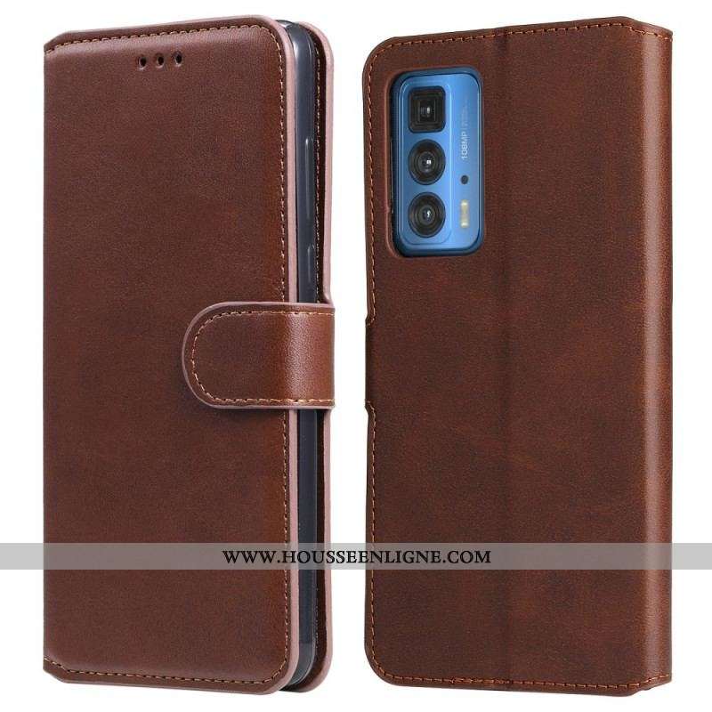 Housse Motorola Edge 20 Pro Solid Color Serie