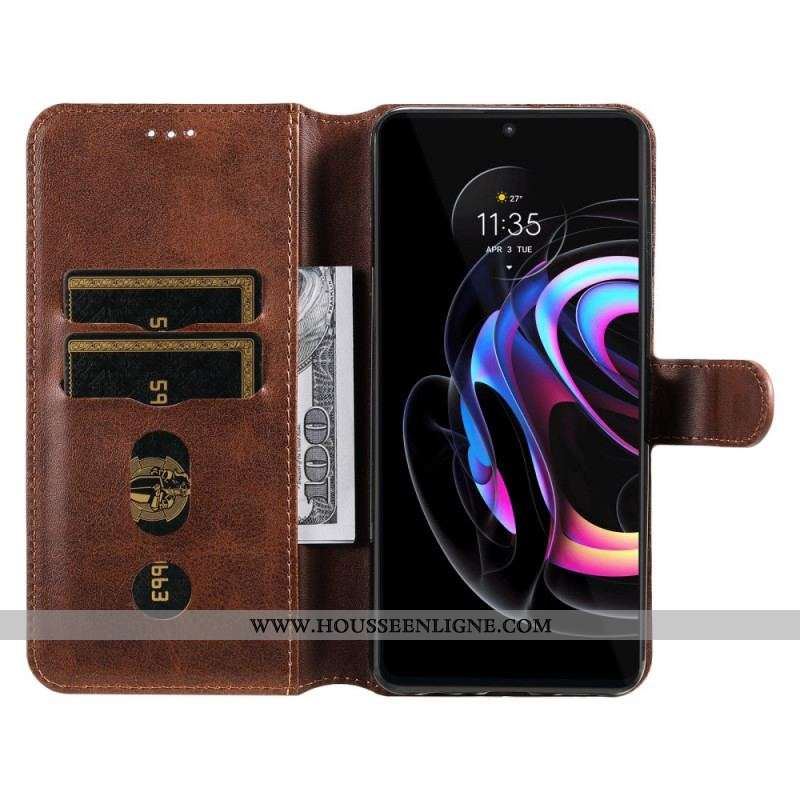 Housse Motorola Edge 20 Pro Solid Color Serie