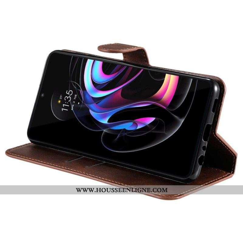Housse Motorola Edge 20 Pro Solid Color Serie
