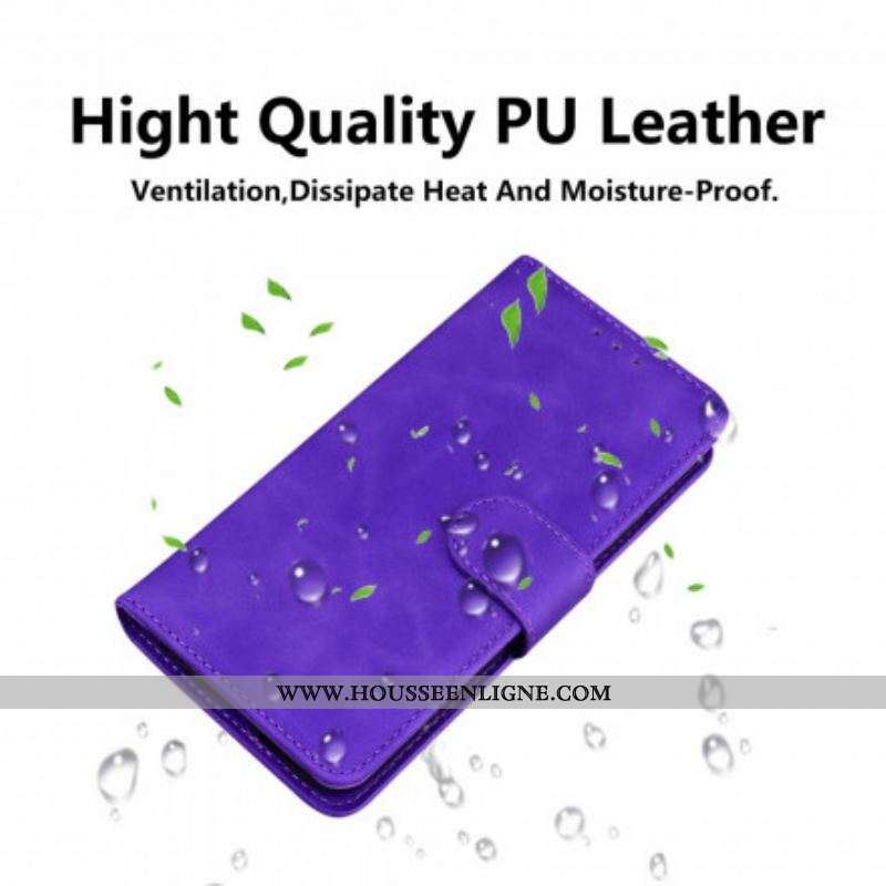 Housse Motorola Edge 20 Pro Style Cuir Vintage Couture