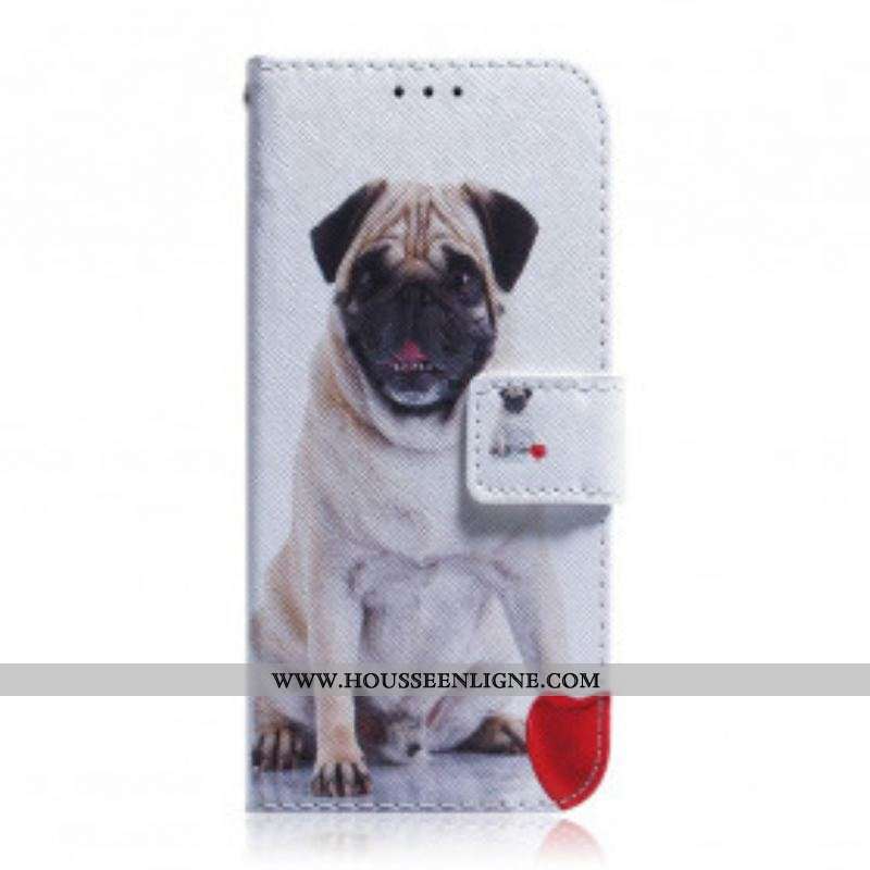 Housse Motorola Edge 20 Pug Dog