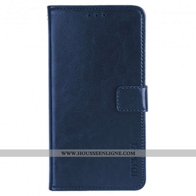 Housse Motorola Edge 20 Simili Cuir IDEWEI