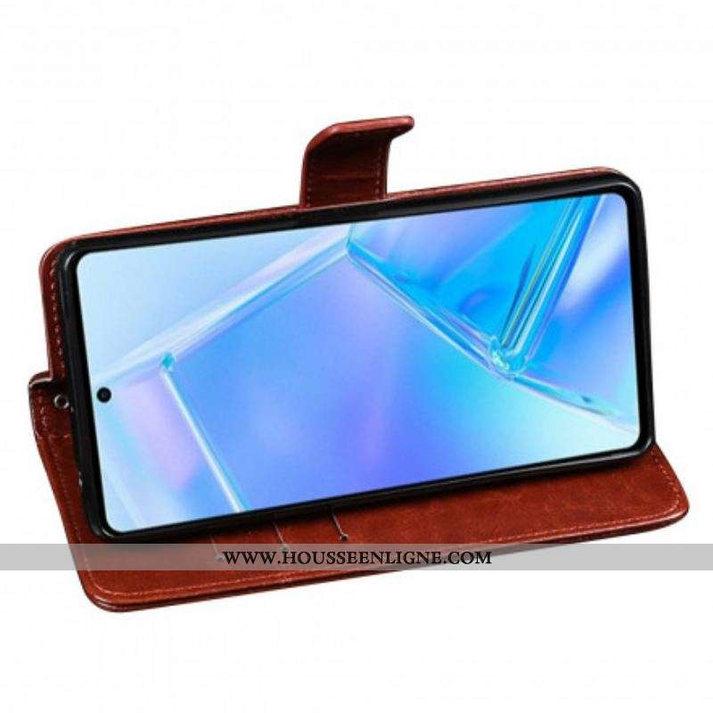 Housse Motorola Edge 20 Simili Cuir IDEWEI
