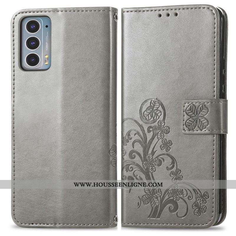 Housse Motorola Edge 20 Trèfle Quatre Feuilles
