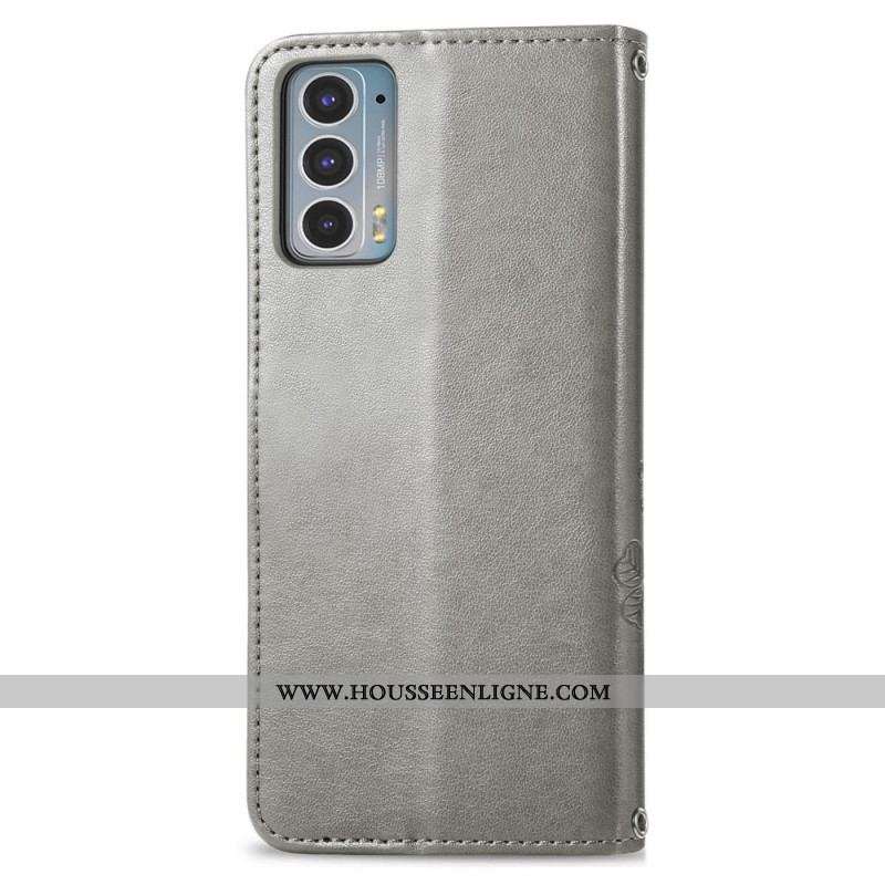 Housse Motorola Edge 20 Trèfle Quatre Feuilles