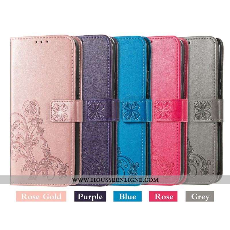 Housse Motorola Edge 20 Trèfle Quatre Feuilles