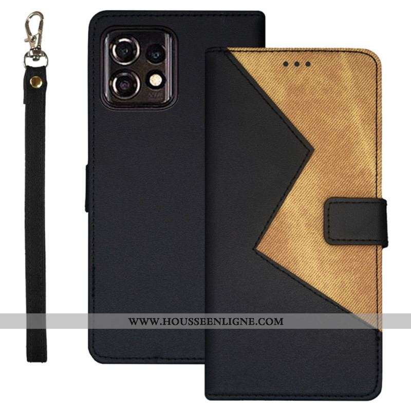 Housse Motorola Edge 40 Pro Bicolore IDEWEI