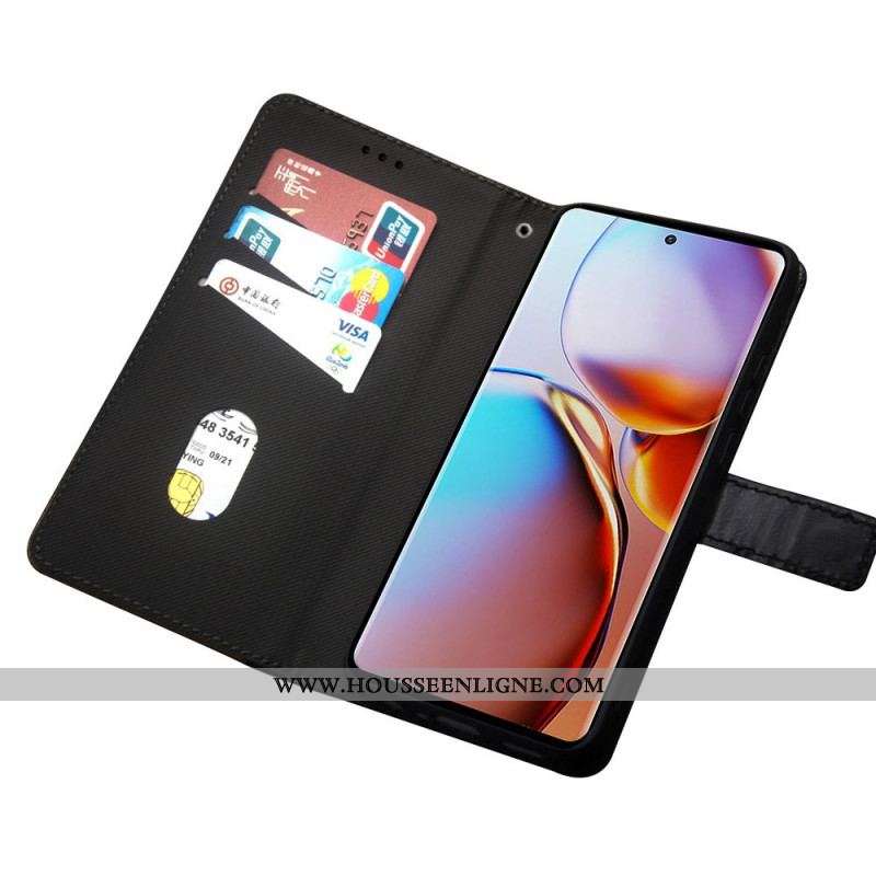 Housse Motorola Edge 40 Pro Bicolore IDEWEI