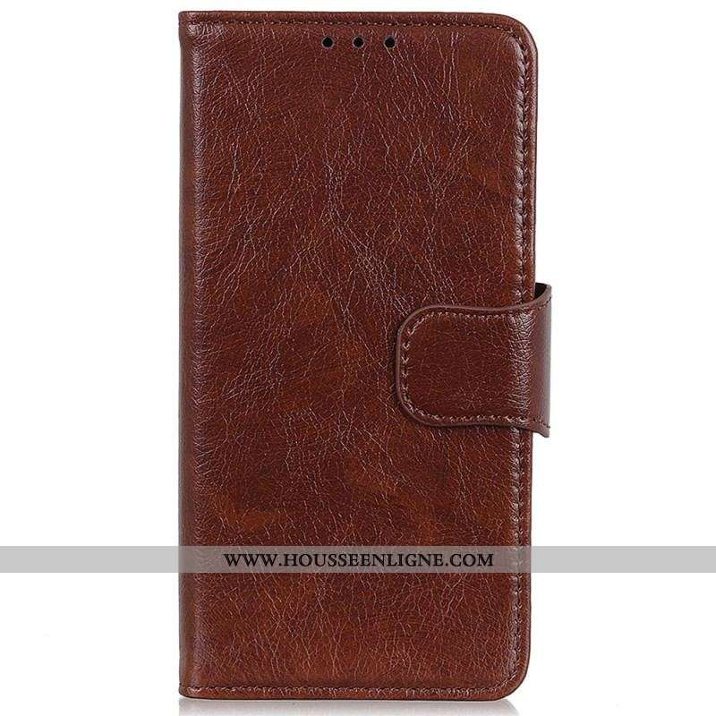 Housse Motorola Edge 40 Pro Cuir Nappa Fendu