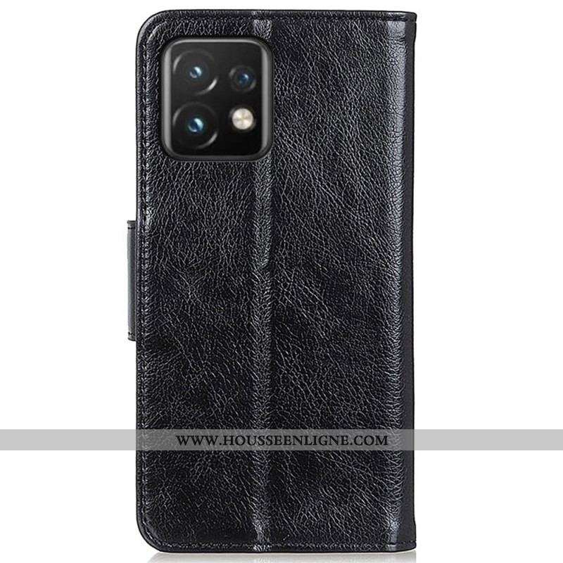 Housse Motorola Edge 40 Pro Cuir Nappa Fendu