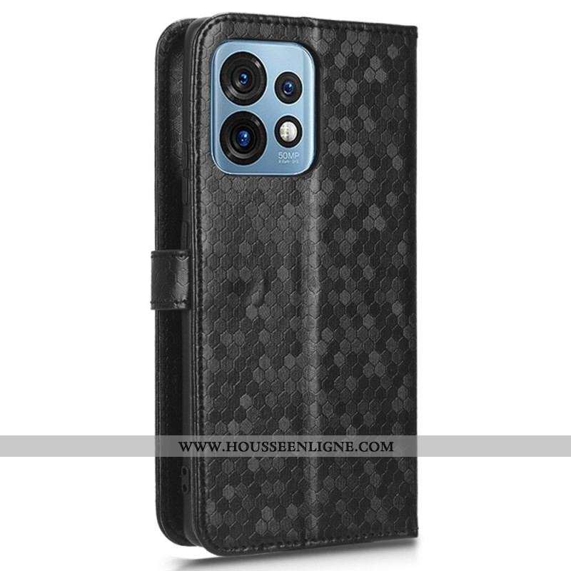 Housse Motorola Edge 40 Pro Motif 3D à Lanière