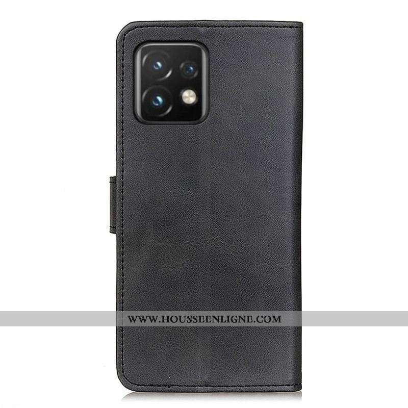 Housse Motorola Edge 40 Pro Simili Cuir Mat