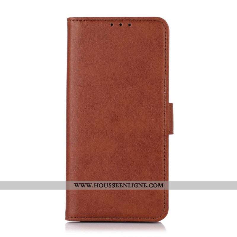 Housse Motorola Edge 40 Pro Simili Cuir Uni