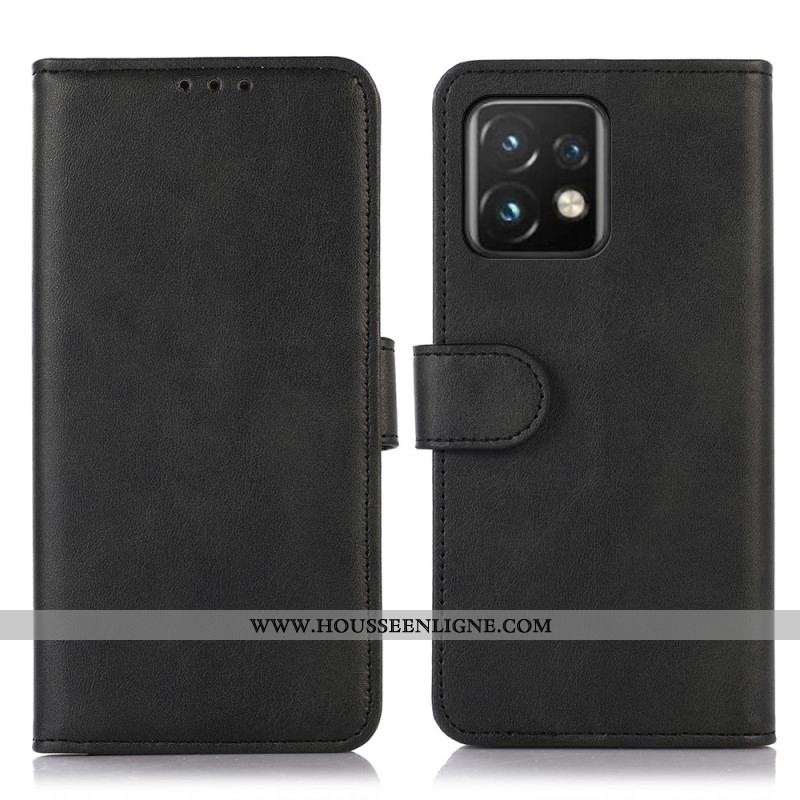 Housse Motorola Edge 40 Pro Simili Cuir Uni