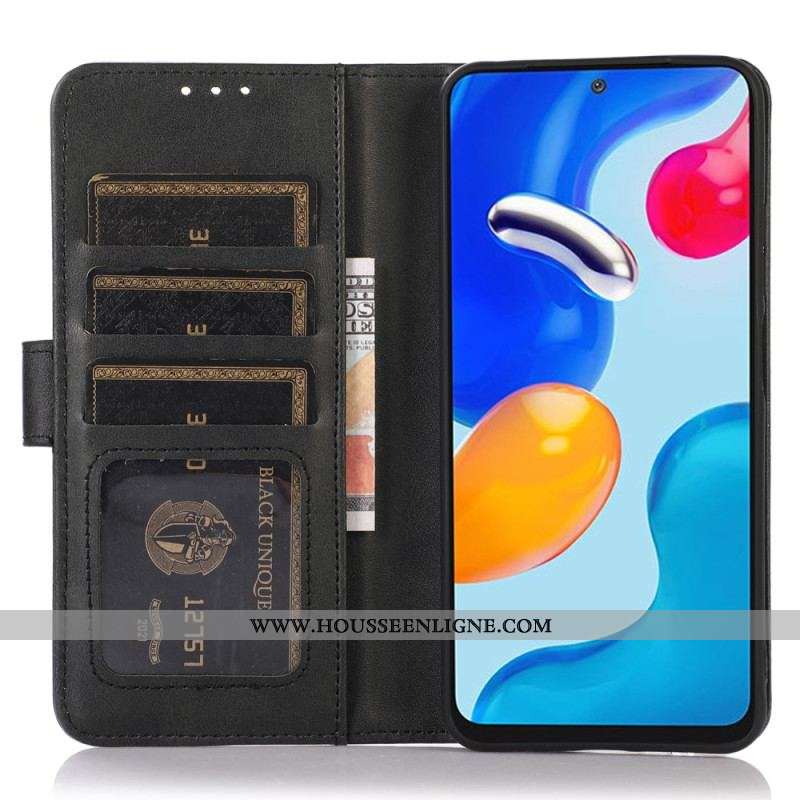 Housse Motorola Edge 40 Pro Simili Cuir Uni