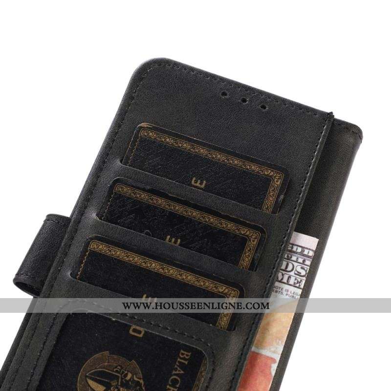 Housse Motorola Edge 40 Pro Simili Cuir Uni