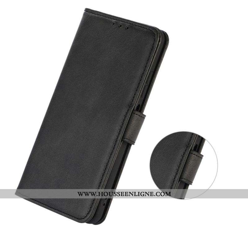Housse Motorola Edge 40 Pro Simili Cuir Uni
